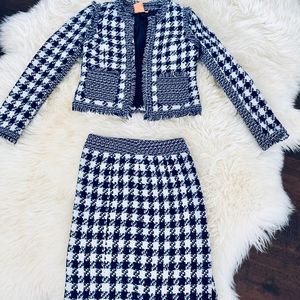 Tory Burch Sleek Navy Suit Set